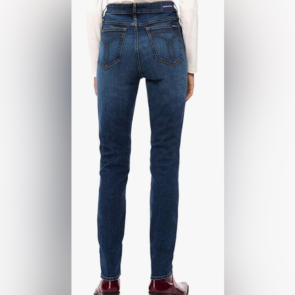 Calvin Klein High Rise Skinny Jeans Size 4 - Picture 2 of 7